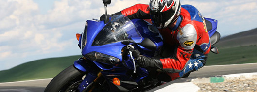 Eric GoGo Gulbransen riding the Yamaha R1