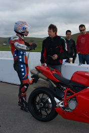 Eric Gulbransen discusses the 1098 handling